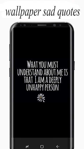 wallpaper sad quotes screenshot 3