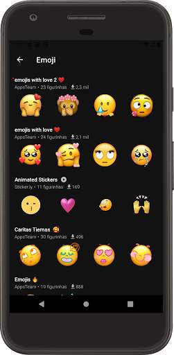 Emojis Stickers para WASticker screenshot 14