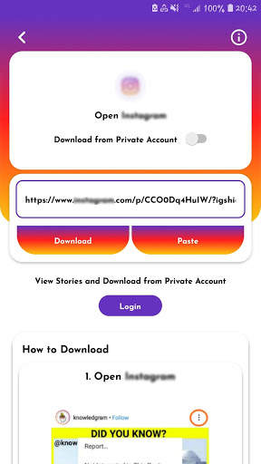 Photo & Video Downloader for Instagram Story Saver screenshot 1