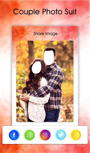 Couple Photo Suit- Photo Frame Editor screenshot 5