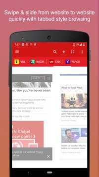 Anonymous Private VPN Browser screenshot 4