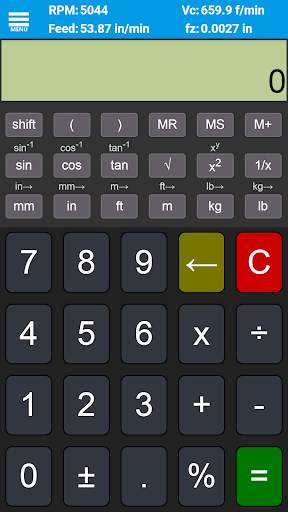 FSWizard Machinist Calculator скриншот 5