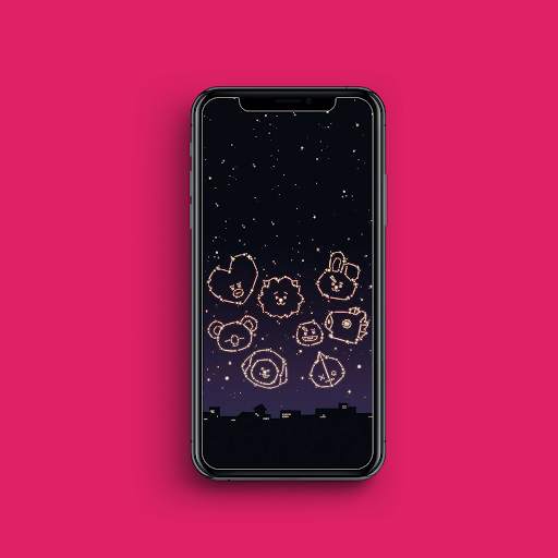 Kawaii BT21 Wallpaper LOL screenshot 1