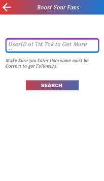 TikBooster - Fans & Followers screenshot 3
