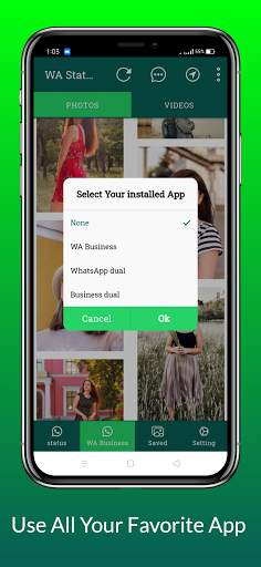 status saver -Video saver, downloader for WhatsApp screenshot 3