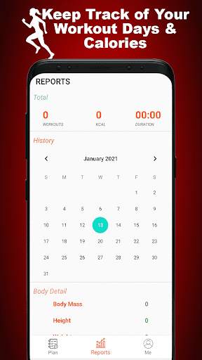 Home Workout - Loose Belly Weight in 30 Days screenshot 4