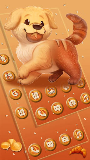 Pretty Bread Doggy Themes Live Wallpapers screenshot 3