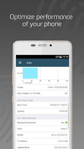 System Status Pro: Cell Activity & Battery Monitor screenshot 3