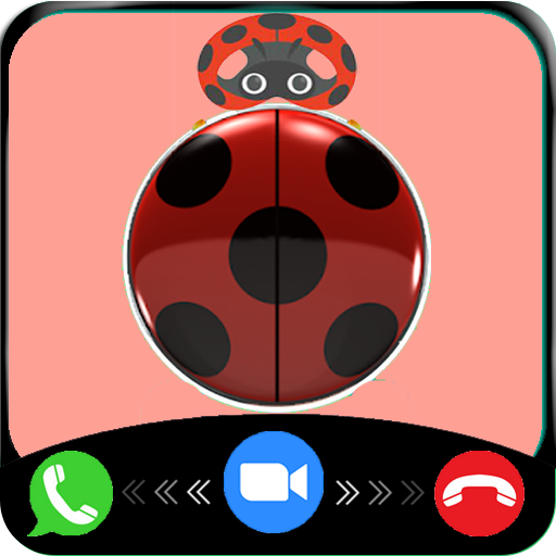 Lady Bug Fake Video  Call Simulator icon