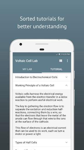 Voltaic Cell Lab скриншот 4