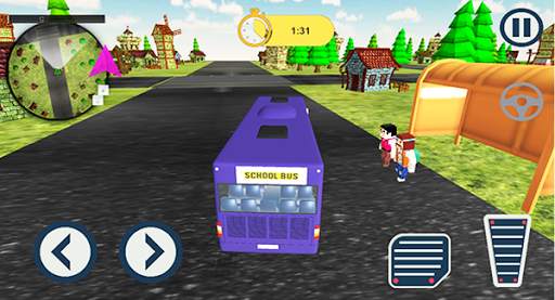 School Bus Driving - Off road Bus Driving screenshot 8