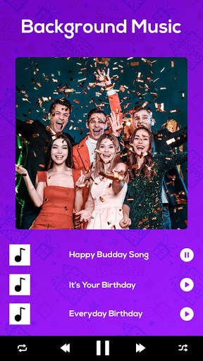 Happy Birthday Video Maker screenshot 3