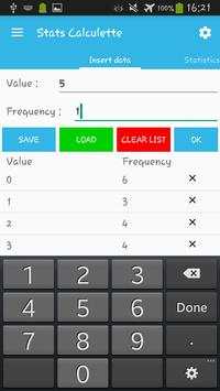 Stats Calculette screenshot 1