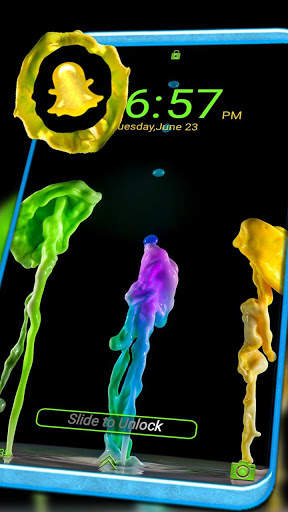 Colorful Melted Wax Theme Launcher screenshot 3