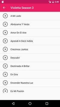 Violetta Songs screenshot 2