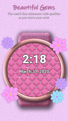 Beautiful Gems - Smartwatch Wear OS Watch Faces screenshot 5
