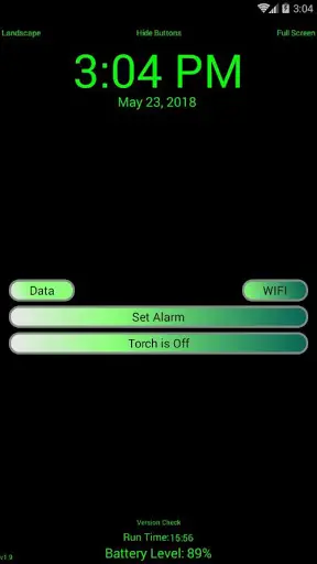Free Night Clock ( Night Dim Clock ) скриншот 2