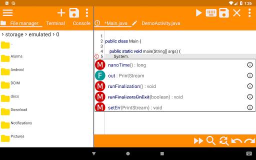 JStudio - ide for java screenshot 8