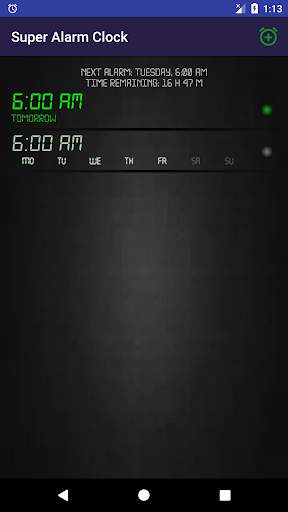 Super Alarm Clock screenshot 1