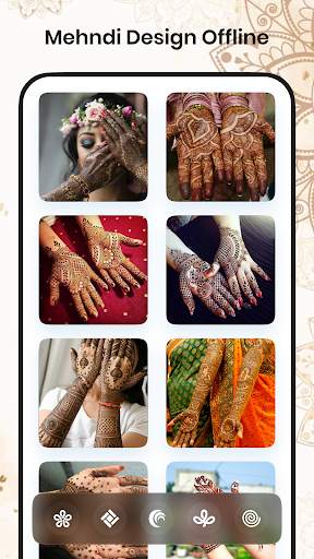 Simple Mehndi Design Image screenshot 1