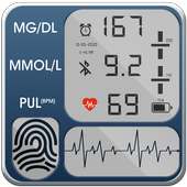 Blood Sugar Check : Logger Scanner Glucose Diary icon