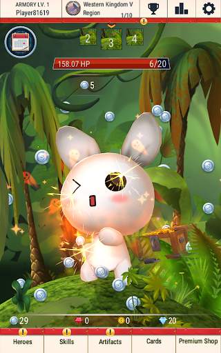 Angry Bears Clicker: Idle RPG & Tap Hero Adventure screenshot 19