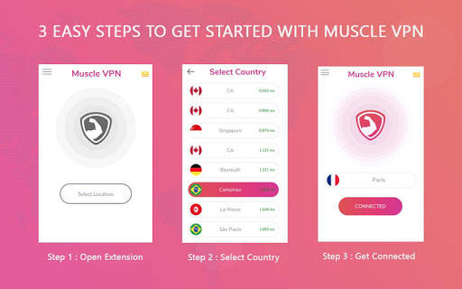 Muscle VPN screenshot 2