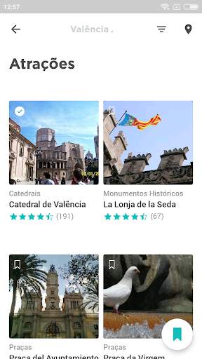Valência Guia de viagem com mapa screenshot 3