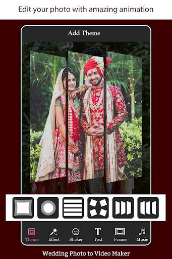 Wedding Photo to Video Maker w screenshot 2