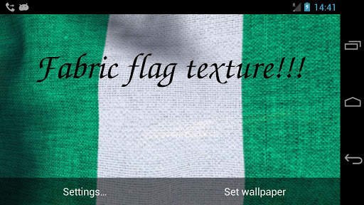 Nigeria Flag Live Wallpaper screenshot 7