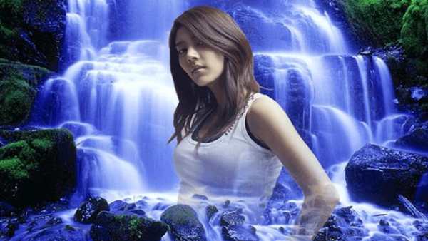 Waterfall Photo Frames-Waterfall Photo Editor screenshot 1