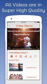 Friendship Video status screenshot 3