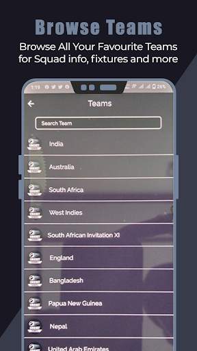 Live Cricket Scores Streaming screenshot 5