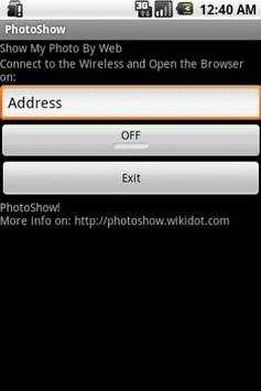 PhotoShow screenshot 1