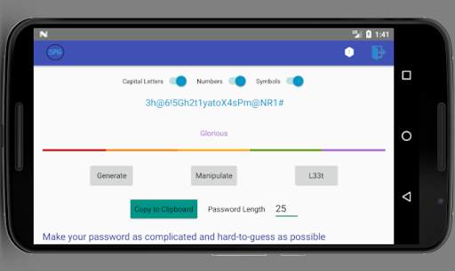 Simple Password Generator screenshot 2