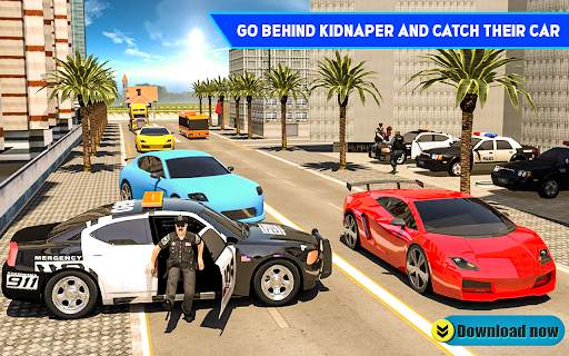 Crazy Car Racing Police Chase screenshot 5