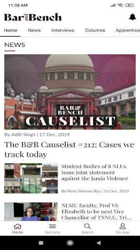Bar & Bench - Legal News screenshot 1