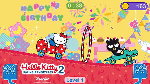 Gry Hello Kitty - samochodowa screenshot 1