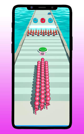 Push Crowd City Clash 3D Game screenshot 3