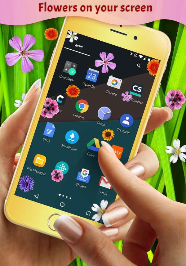 Pretty Flowers Touch on Screen Prank screenshot 5