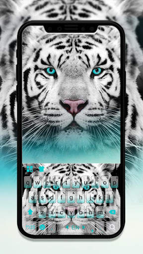 Wild Tiger King Keyboard Theme screenshot 1