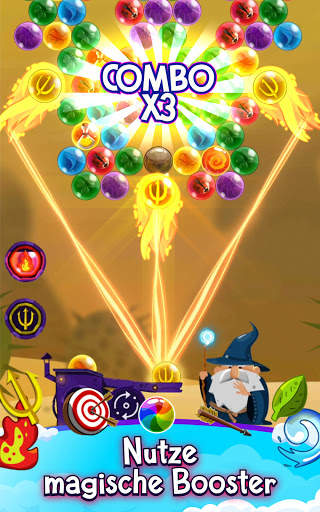 Bubble Wizard: ein Bubble Shooter - Match 3 Spiel. screenshot 2