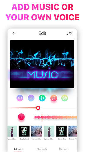 Intro Music Video Maker Film FX Editor screenshot 3