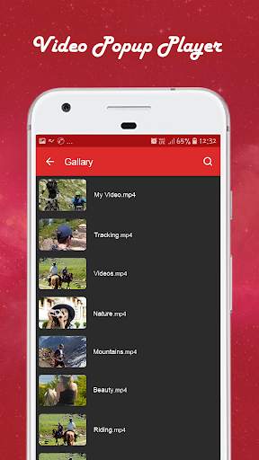 Video Popup Player :Multiple V screenshot 5
