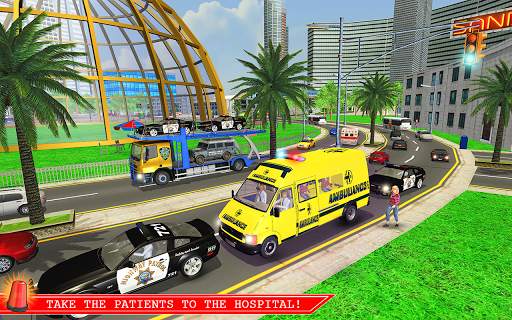 Ambulance Rescue Driver Simulator 2K18 🚑 screenshot 2