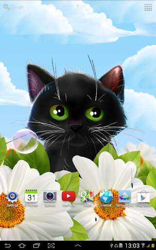 Cute Kitten Live Wallpaper screenshot 10