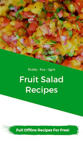 Fruit Salad Recipes Offline: Healthy Salad Recipes screenshot 1