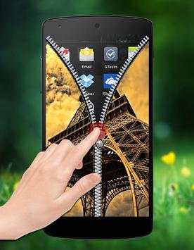 Paris Zipper Lock screenshot 4