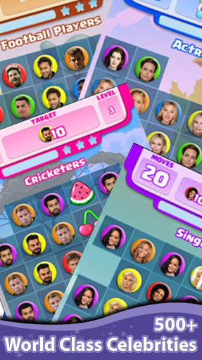 Celebs Crush - Match 3 Puzzle Game screenshot 4