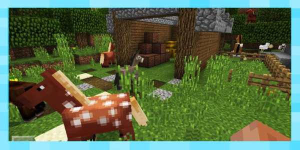 Hide-and-seek Farm Mini-game. Map for MCPE screenshot 1